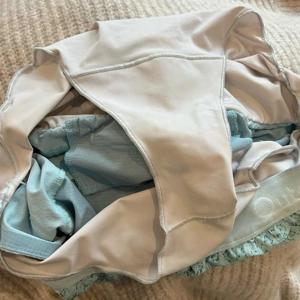 Outdoor Voices Light Blue Relay Athletic Shorts_6